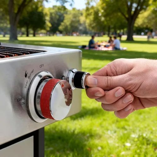 Miniatura 4 de Encendedor de botón de presión con batería AA universal - Reemplazo para parrilla de gas compatible con Char-Broil, Nexgrill, Brinkmann, Blackstone