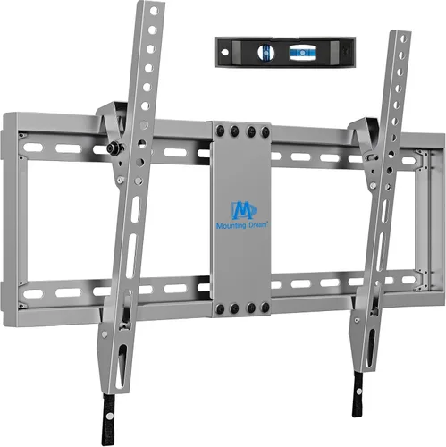 Mounting Dream - Soporte de pared para TV para la mayoría de televisores de 37 a 75 pulgadas, soporte de TV universal con inclinación para pernos de