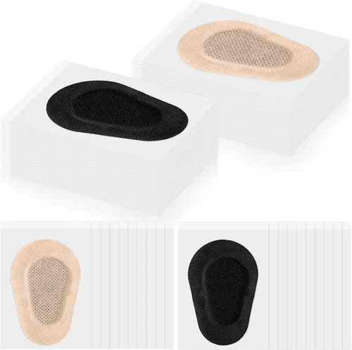 Miniatura 8 de Panitay 40 parches adhesivos para ojos para adultos, parches para ojos desechables transpirables para ambliopía vendajes adhesivos perezosos