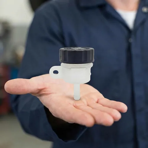 Miniatura 6 de Motocicleta universal cilindro maestro freno trasero embrague tanque líquido aceite taza depósito para Honda Yamaha Kawasaki SUZUKI