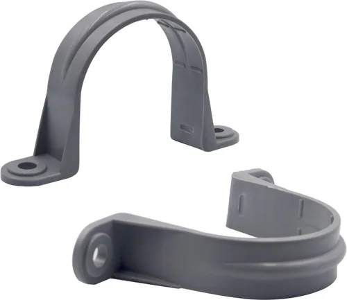 Miniatura 7 de ISPINNER 12 correas de tubo de PVC de 3/4 pulgadas, correa de conducto de plástico de 2 agujeros para tuberías de PVC, conductos y cables