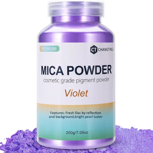 Miniatura 41 de CHANGTIKEJI Polvo de mica – 81 colores – 0.35 oz/botella de pigmento natural en polvo para resina epoxi, fabricación de jabón, fabricación de velas