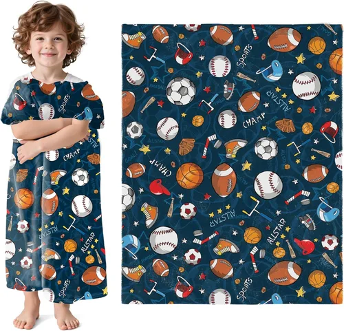 Miniatura 37 de Wajade Regalos de Fútbol Juguetes para Niños y Niñas - Manta de Fútbol que Brilla en la Oscuridad, Decoración de Cumpleaños y Navidad para Niños