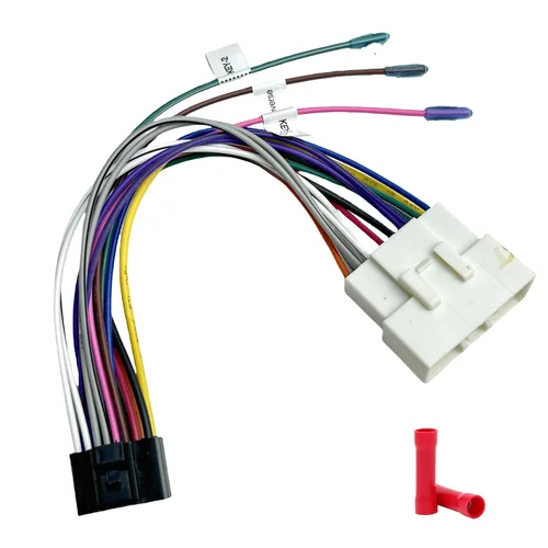 Miniatura 12 de Adaptador de cableado de radio del mercado de repuestos compatible con Nissan 2007-2013/Subaru 2008-2013, arnés de estéreo de coche Android de 16