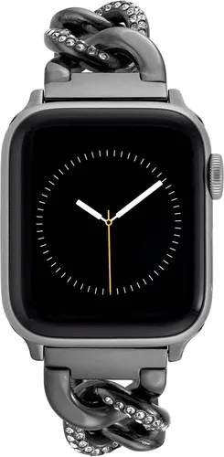 Miniatura 21 de Pulsera de cadena de moda Anne Klein para Apple Watch, segura, ajustable, correa de repuesto para Apple Watch, se adapta a la mayoría de las muñecas
