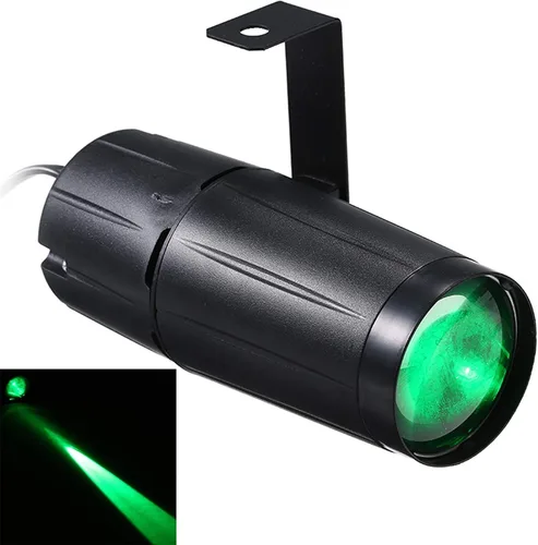 Miniatura 7 de Lixada Foco de Pinspot 10W LED Luz de Foco para Escenario Mini Luz de Haz de Seguimiento para Decoración Familiar, Fiesta en Casa, Bar, Club, Pub