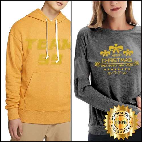 Miniatura 7 de HTV - Rollos de vinilo termotransferible dorado, 12 pulgadas por 8 pies, para planchar, DIY para camiseta, fácil de cortar y retirar para diseño
