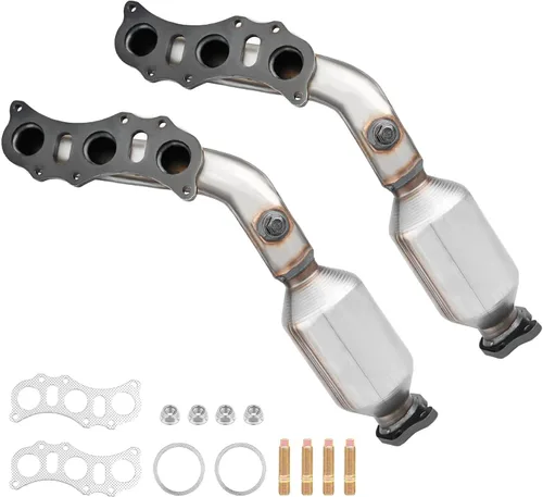 Miniatura 26 de Nilight - Convertidor catalítico de entrada/salida de 2 pulgadas con escudo térmico, catalizador universal de 2 pulgadas para Chevrolet Chevy Dodge