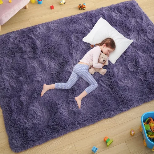 Miniatura 30 de ST. BRIDGE - Alfombra suave y esponjosa para la habitación de los niños, decoración para la guardería del bebé, alfombras antideslizantes, alfombras