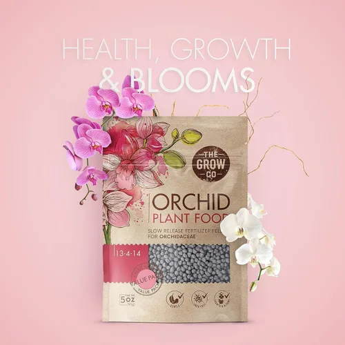 Miniatura 6 de Alimento para plantas de orquídeas (5 oz, más de 50 aplicaciones) – Gránulos de fertilizante estimulante de floración para orquídeas en macetas