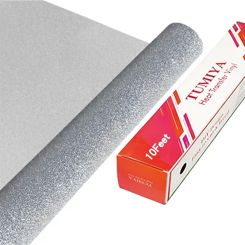 Miniatura 34 de TUMIYA Vinilo HTV - Vinilo de transferencia de calor de 12 pulgadas x 35 pies, vinilo dorado para planchar, rollo adhesivo brillante fácil de cortar