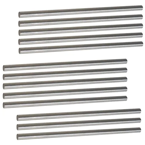 Miniatura 5 de 10 piezas de varillas de acero inoxidable 304 de 1 mm × 152 mm, varilla de metal para manualidades, industria, pasatiempos de trabajo en metal