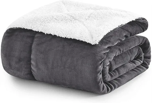 Miniatura 18 de MOONLIGHT20015 Mantas Sherpa de color rosa bebé tamaño King para cama – Paquete al por mayor de 9 mantas Sherpa – Manta suave y esponjosa