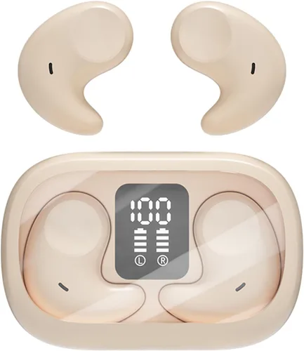 Miniatura 8 de Piluyaa Auriculares para dormir con Bluetooth en el oído, auriculares ligeros, mini tapones invisibles para los oídos, diseño pequeño para personas