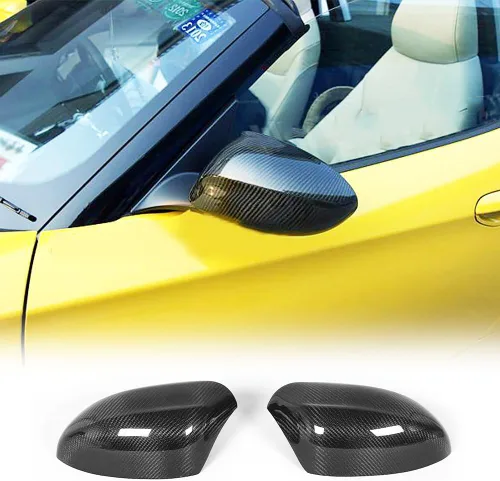 Miniatura 8 de Z4 Cubiertas de espejo retrovisor lateral de fibra de carbono para BMW Z4 E85 2002-2008 estilo adicional tapas de espejo retrovisor (02-08 Z4)