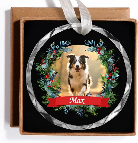Miniatura 23 de Adornos de Navidad Personalizados 2025, Adornos con Fotos para Árbol de Navidad, Regalos Personalizados para Recién Nacidos, Parejas, Mujeres