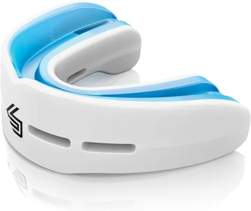 Miniatura 13 de Shock Doctor Protector bucal doble nano, protege los dientes superiores e inferiores, disponibles para jóvenes y adultos Carbono