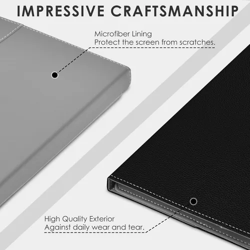 Miniatura 6 de DETUOSI Funda universal para tableta de 7.0 pulgadas, funda para tableta Android de 7 pulgadas, funda protectora portátil de viaje de piel sintética