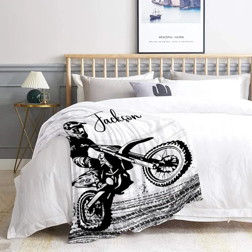 Miniatura 5 de Manta personalizada con nombre – Manta personalizada para niñas, niños, bebés, recién nacidos, niños pequeños, regalo de cumpleaños, tamaño infantil