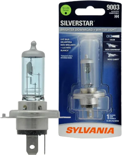 Miniatura 11 de Foco halógeno de alto rendimiento SilverStar (1 unidad) Sylvania 9003 (también encaja H4), H7