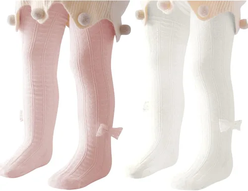 Miniatura 35 de American Trends Leggings para bebé, medias de punto para niñas y niños pequeños, leggings de punto de invierno