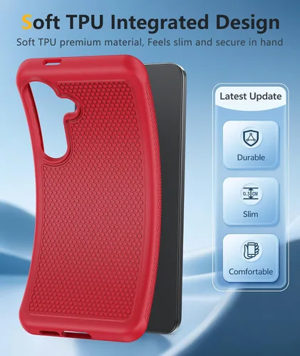 Miniatura 1023 de FNTCASE Funda para iPhone 17 Pro: Fundas delgadas translúcidas de color azul claro compatibles con MagSafe, protección completa de la cámara