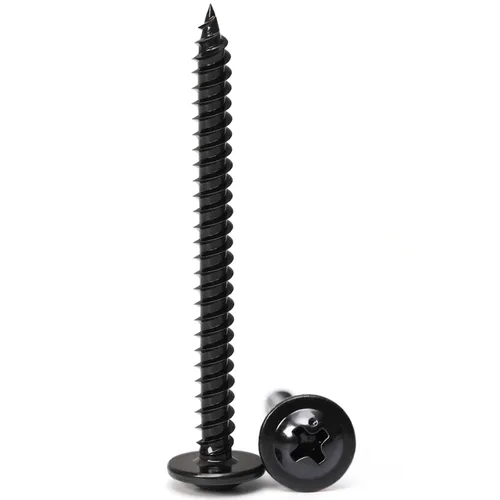 Miniatura 19 de (350 piezas) Tornillos para madera #8×5/8" de acero aleado estándar Phillips cabeza de brida autorroscantes rápidos por B1jounie YA plateado
