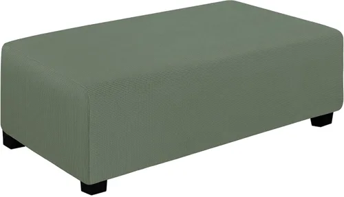 Miniatura 54 de Easy-Going Funda Elástica para Otomana Taburete de Almacenamiento Plegable Protector de Muebles Funda Rectangular Suave con Parte Inferior Elástica