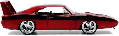 Miniatura 5 de Jada Toys Fast & Furious Dom's Dodge Charger Daytona - Coche fundido a presión, escala 1:24, color rojo (97060)