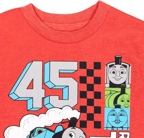 Miniatura 6 de THOMAS & FRIENDS Tank Engine - Paquete de 2 camisetas para niños pequeños y grandes