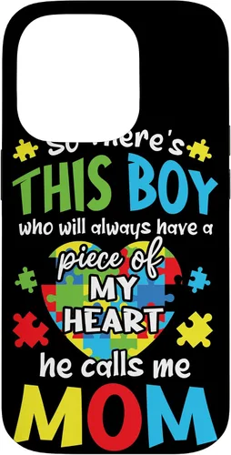 Miniatura 16 de Funda para iPhone 11 Boy Calls Me Mom Heart Colorido Puzzle Autismo