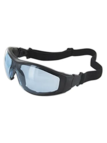 Miniatura 8 de MAGID Gafas de seguridad con patillas y correa extraíble, 2 pares, tamaño (G919)