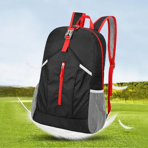 Miniatura 5 de Levayhill Mochila de senderismo plegable de 25L, ligera y plegable, mochila básica de día colapsable, resistente al agua, para viajes, para hombres
