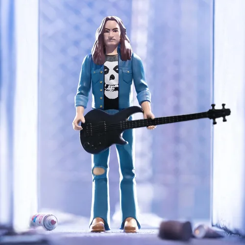 Miniatura 5 de Super7 Cliff Burton - Figura de acción de 3.75 pulgadas con accesorios, coleccionables de heavy metal y juguetes retro