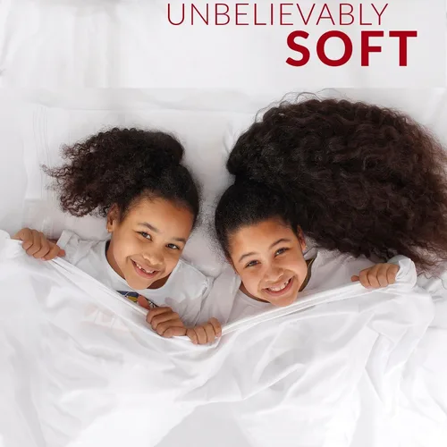 Miniatura 3 de Mellanni Sábanas extra profundas King – 4 piezas de ropa de cama de la colección Iconic – Lujosas y ultrasuaves – Sábanas refrescantes – Resistente
