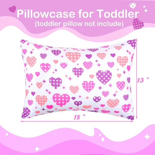 Miniatura 74 de UOMNY - Juego de 2 fundas de almohada para niños, 100 % algodón, funda de almohada, para almohadas de 5.1 x 7.1 pulgadas Búho