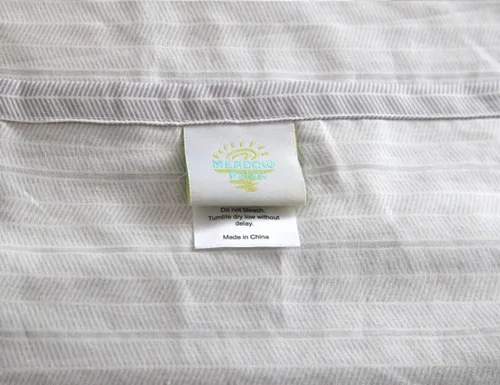 Miniatura 9 de meadow park Juego de funda de edredón jacquard con textura tejida, 100% algodón, prelavado, suave y acogedor, peso ligero, juego de cama moderno
