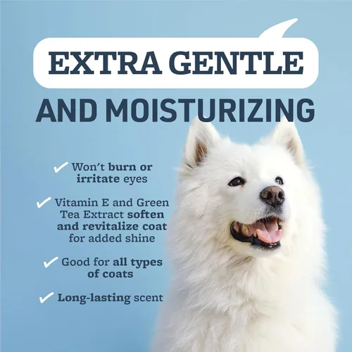 Miniatura 4 de Veterinary Formula Smart Coat Complex - Champú blanco nieve para perros y gatos, 128 onzas líquidas / 1 galón – Elimina suavemente las manchas