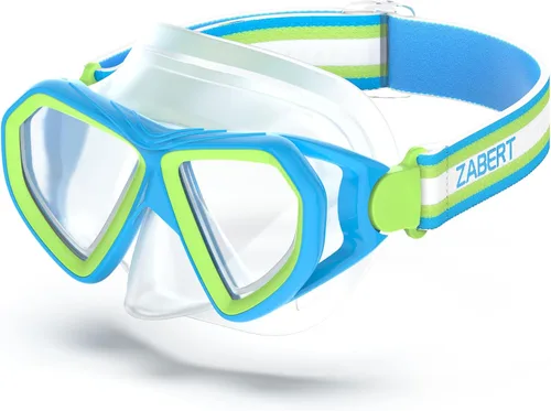Miniatura 8 de Kids Swim Mask Goggles, Swimming Dive Snorkel Mask with Nose Cover Fabric Strap for Kids Boy Girls