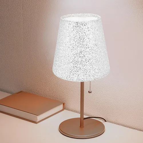 Miniatura 5 de LABRIMP Pantalla de tela Pantalla Pantalla Pantalla de Tela de Lentejuelas Pantalla de Arte Lámpara de Piso Decorativa Cubierta de Pantalla Retro