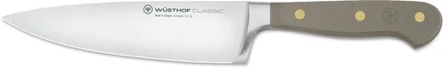 WÜSTHOF Cuchillo de chef clásico de terciopelo Oyster de 6" Ostras de terciopelo