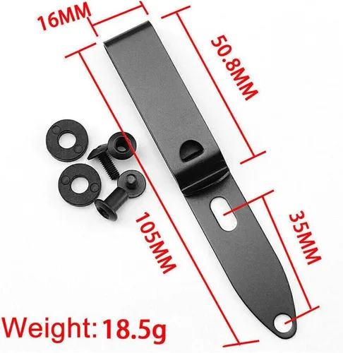 Miniatura 4 de TEAMWILL Funda K para cinturón con clip de cintura, funda para Kydex, IWB IWB-2, 2
