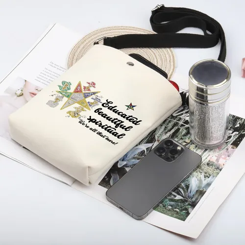 Miniatura 6 de CMNIM Orden de la Estrella del Este, regalo de estrella del este, bolsa de cosméticos educada hermosa hermana espiritual regalo de hermandad