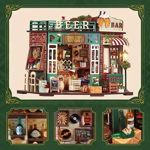 Miniatura 5 de Kit de casa en miniatura de Book Nook DIY