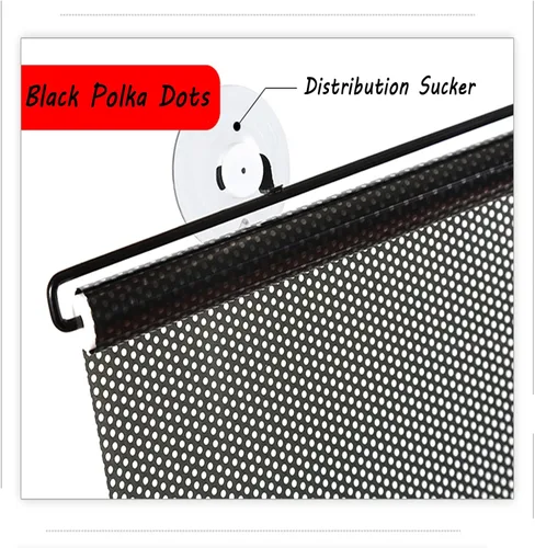 Miniatura 3 de Cortina retráctil con ventosa, parasol enrollable retráctil para ventana, protector solar telescópico con aislamiento UV para ventana de coche, casa