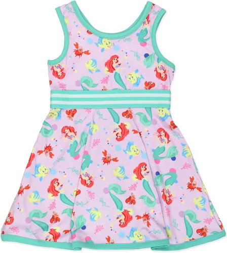 Miniatura 2 de Disney Vestido ultra suave ajustado y acampanado para niñas pequeñas de princesa