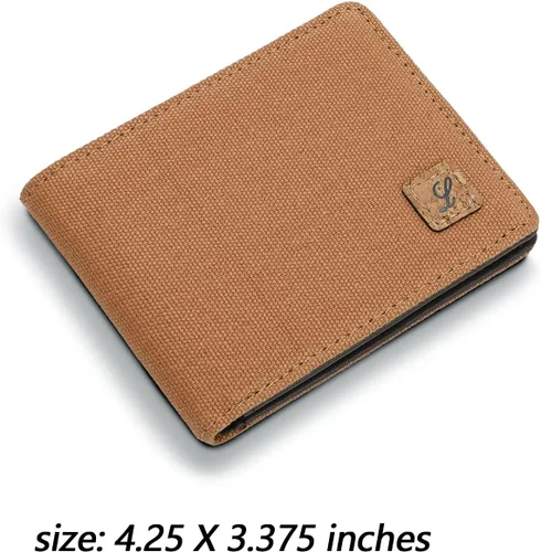 Miniatura 54 de Lanyani Carteras RFID Bifold Simple