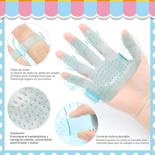Miniatura 5 de KALAMANDA - Kit de aseo para conejo, cepillo para quitar uñas con cortaúñas de conejo, recortadores de uñas de conejo con peines para mascotas