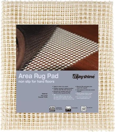 Miniatura 9 de Agarre Antideslizante para Alfombra de Área 2x3 Pies, Agarre para Alfombra para Pisos de Madera Dura, Laminado, Vinilo, Piedra y Azulejos