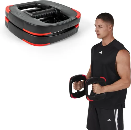 Miniatura 11 de Les Mills™ Dual Purpose Ergonomic Exercise Weight Plates for Total Body Workouts